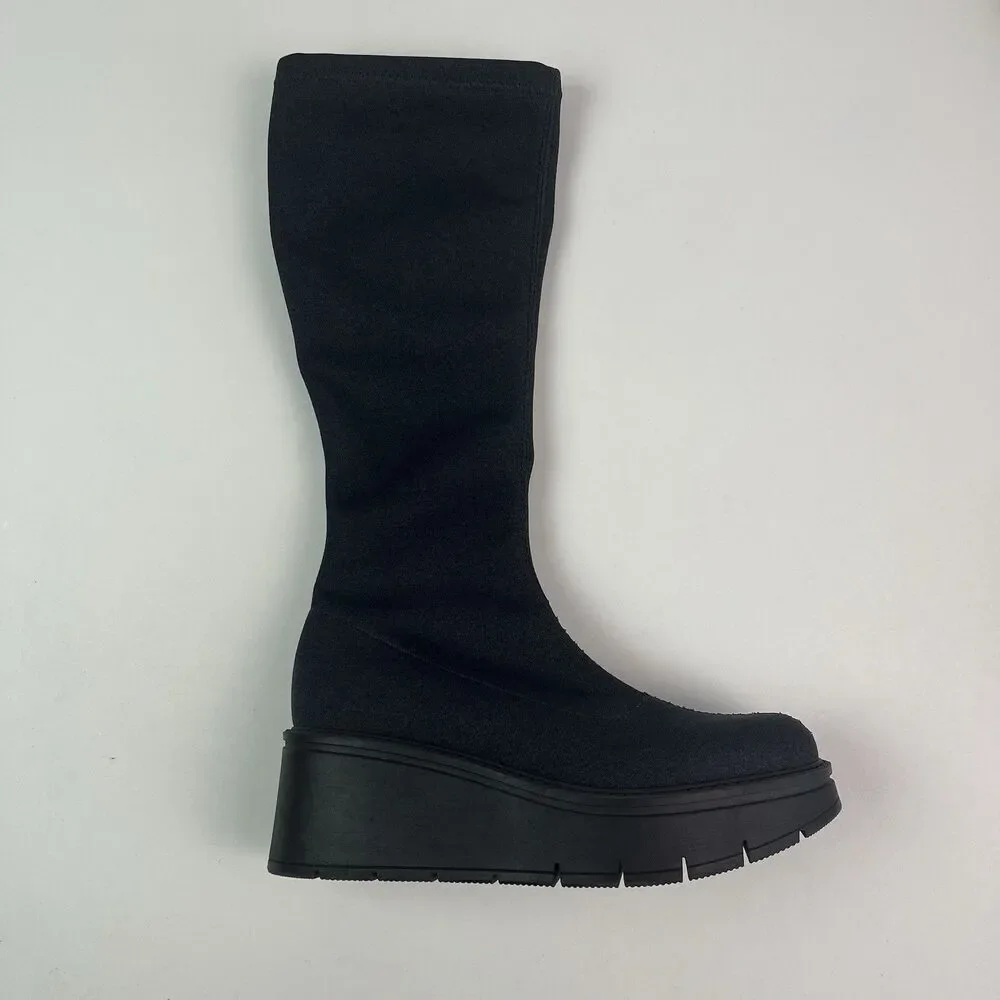 La Canadienne Jerry Festival Platform Tall Boots size 6.5 NEW